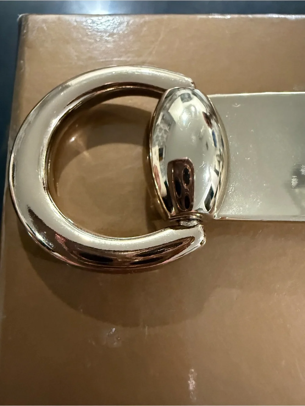 Gucci Silver Shoe Horn Keyring